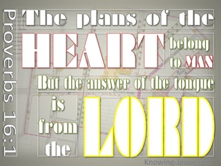 Proverbs 16:1 Answers Are From God (gray)